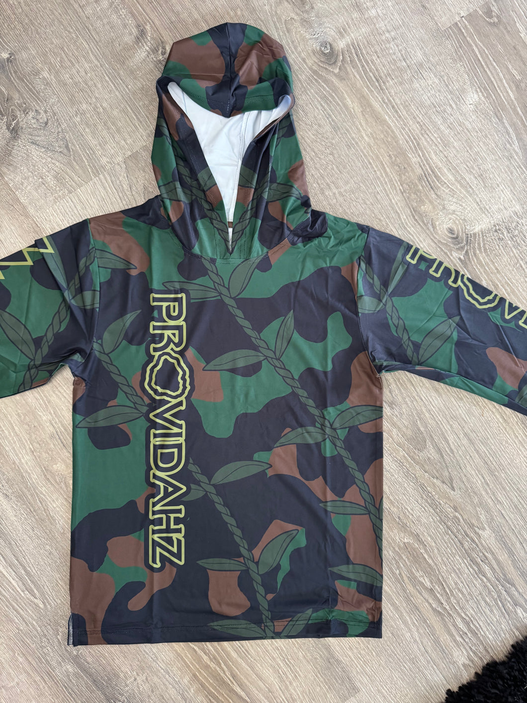 CAMO LĀ’Ī DRI-FIT HOODIE LONG SLEEVE