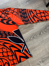 Load image into Gallery viewer, ORANGE TRIBAL DRI-FIT LONG SLEEVE
