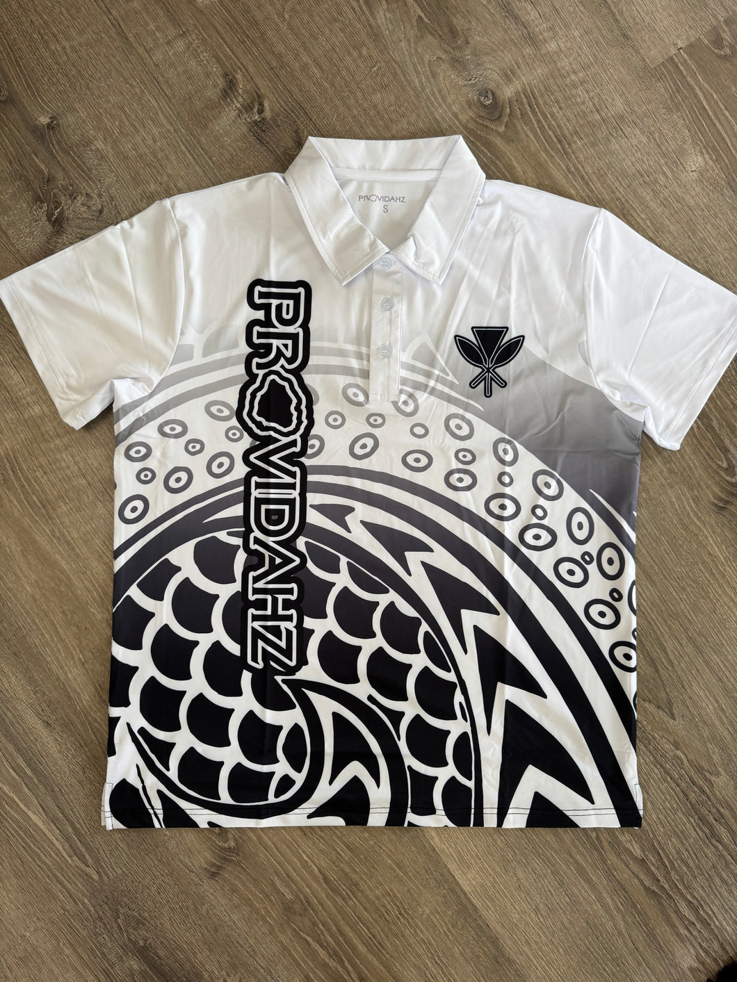 KE’OKE’O TRIBAL DRI-FIT POLO