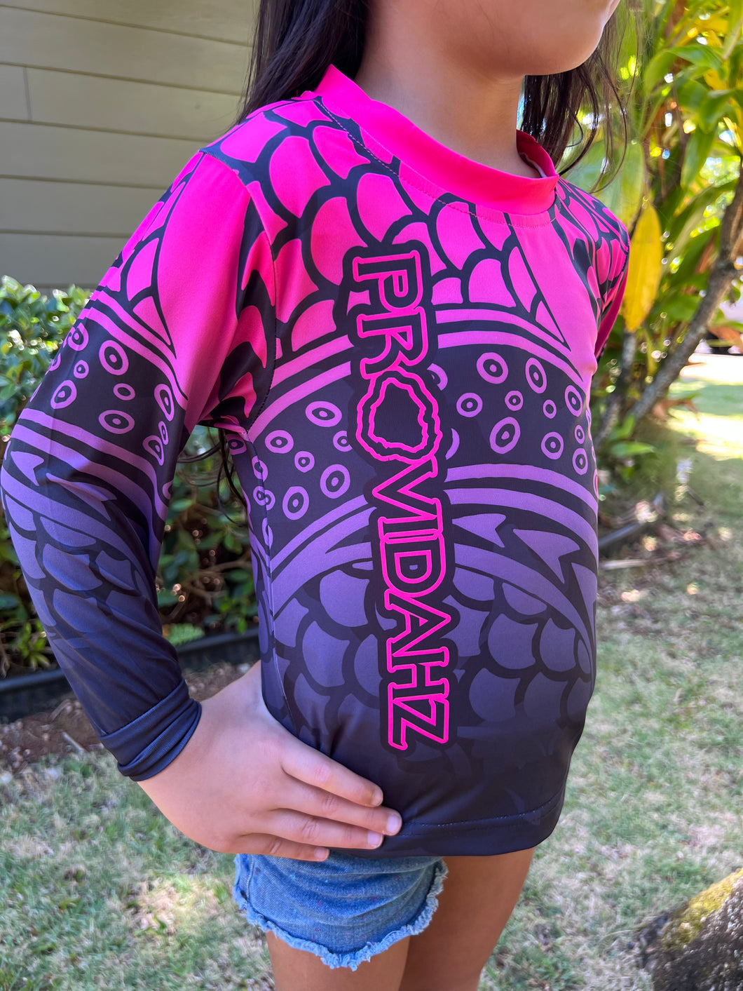 Pink dri sales fit long sleeve