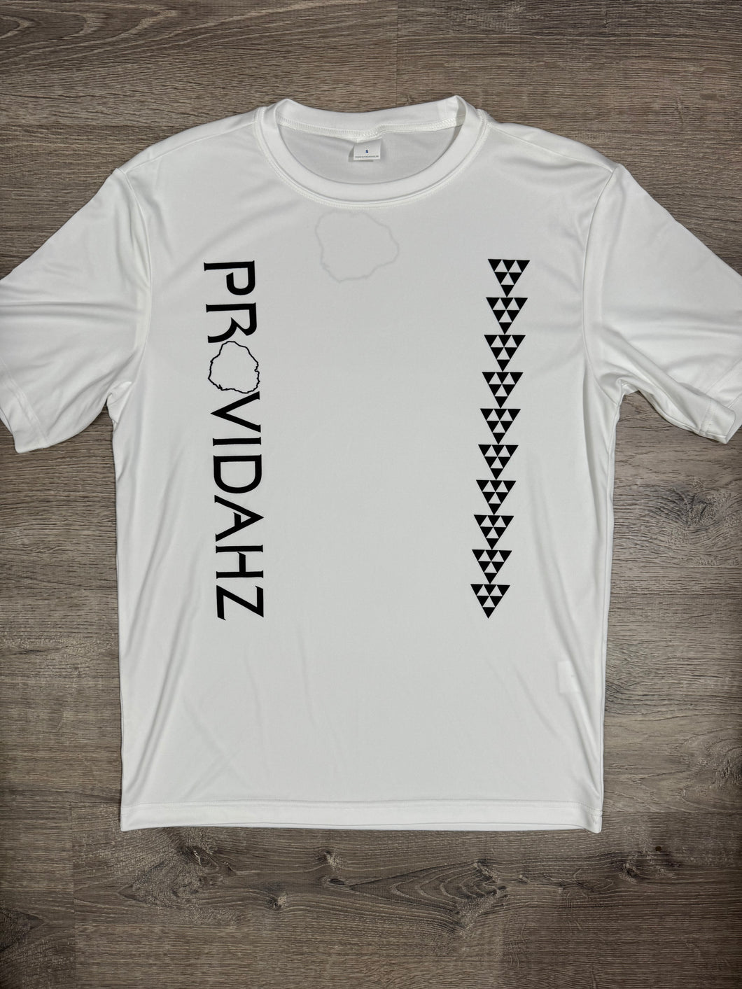 WHITE DRI-FIT T-SHIRT TRIFORCE TRIANGLES